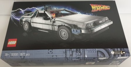 Lego 10300 Back to the Future tijdmachine Lego 10300 Back to the Future tijdmachine