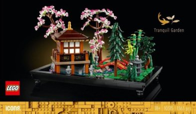 Lego 10315 Rustgevende tuin (Huren)