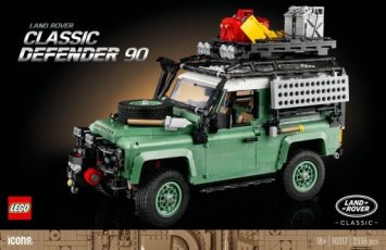 Lego 10317 Land Rover Classic Defender 90 (Huren)