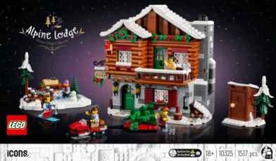 Lego 10325 Skihut (Huren)