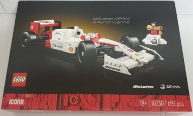 Lego 10330 McLaren MP4/4 en Ayrton Senna (V)