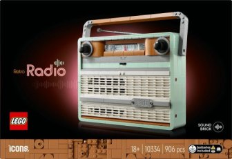 Lego 10334 Retro radio (Huren)