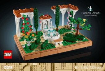 Lego 10359 Tuin met fontein (Huren)