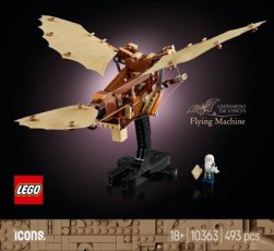 Lego 10363 Vliegmachine Leonardo da Vinci (Huren)