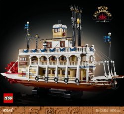 Lego 21356 Stoomboot (Huren)