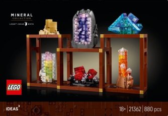 Lego 21362 Mineralenverzameling (Huren)