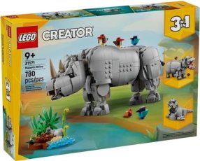 Lego 31171 Machtige neushoorn met vogels (Huren)