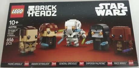 Lego 40796 Revenge of the Sith™ helden en schurk