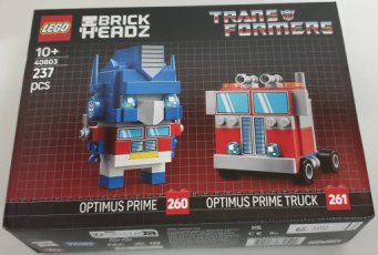 Lego 40803 Optimus Prime robot en voertuig