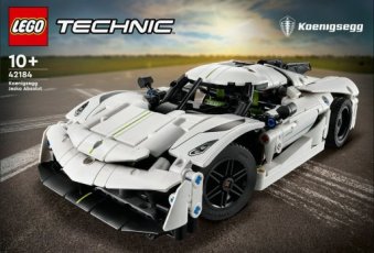 Lego 42184 Koenigsegg Jesko Absolut wit (Huren)
