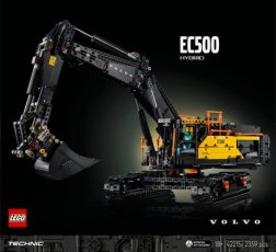 Lego 42215 Volvo EC500 Hybrid graafmachine (Huren)