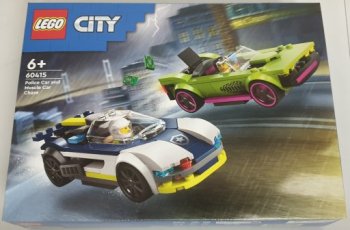 Lego 60415 Politiewagen en achtervolging