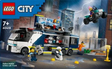 Lego 60418 Politielaboratorium in truck (V)
