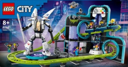 Lego 60421 Achtbaan in Robotwereld (V)