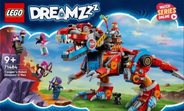 Lego 71484 Coopers robotdinosaurus C. Rex (Huren)