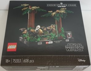 Lego 75353 Endor™ speederachtervolging diorama