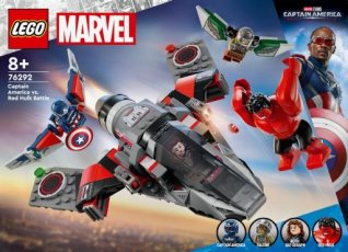 Lego 76292 Captain America vs. Rode Hulk (Huren)