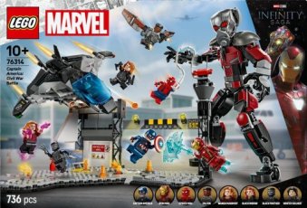 Lego 76314 Captain America: Civil War (Huren)