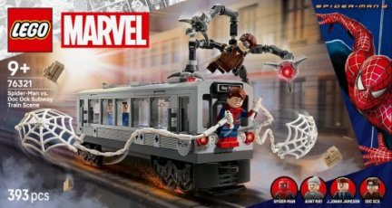 Lego 76321 Spider-Man vs. Doc Ock scène (Huren)