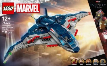 Lego 76325 Avengers: Age of Ultron Quinjet (Huren)