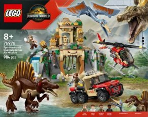 Lego 76976 Spinosaurus en Quetzalcoatlus (Huren)