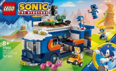 Lego 77006 Team Sonic commandotruck (Huren)